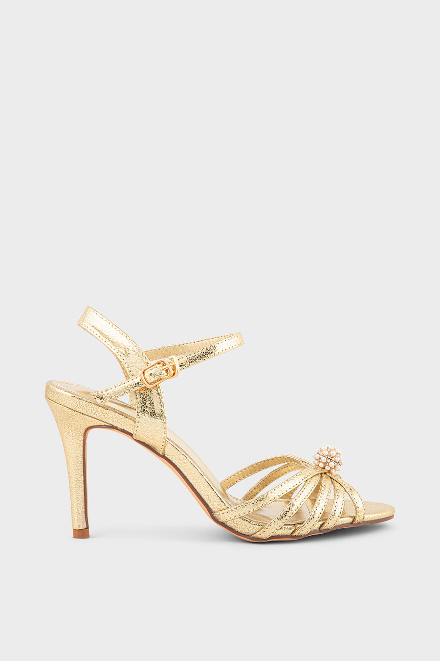 Party Wear Sandal IP2064-Gold