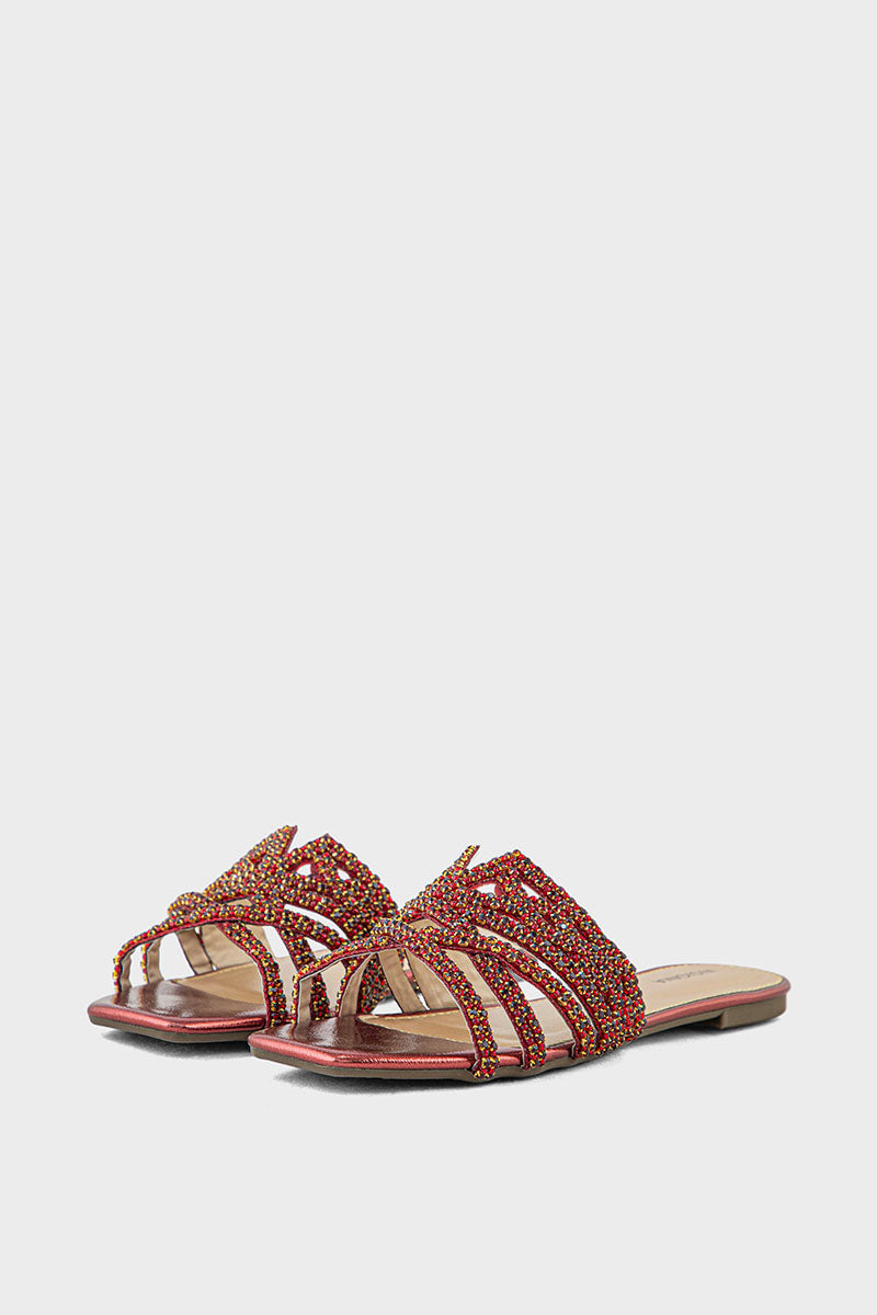 Formal Slip On IF0140-Maroon