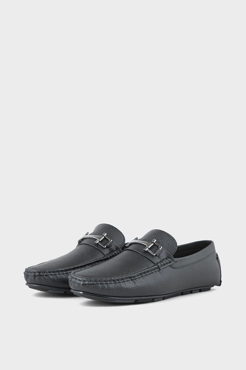 Men Casual Moccasin MC4016-Black