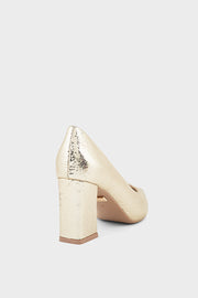 Pary Wear Court Shoes IP5052-Gold