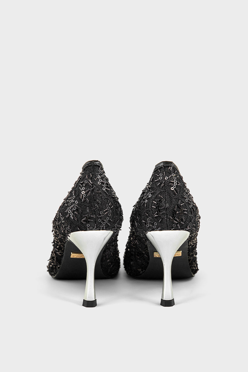 Pary Wear Court Shoes IP5051-Black