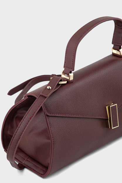 Top Handle Hand Bags BH0233-Maroon
