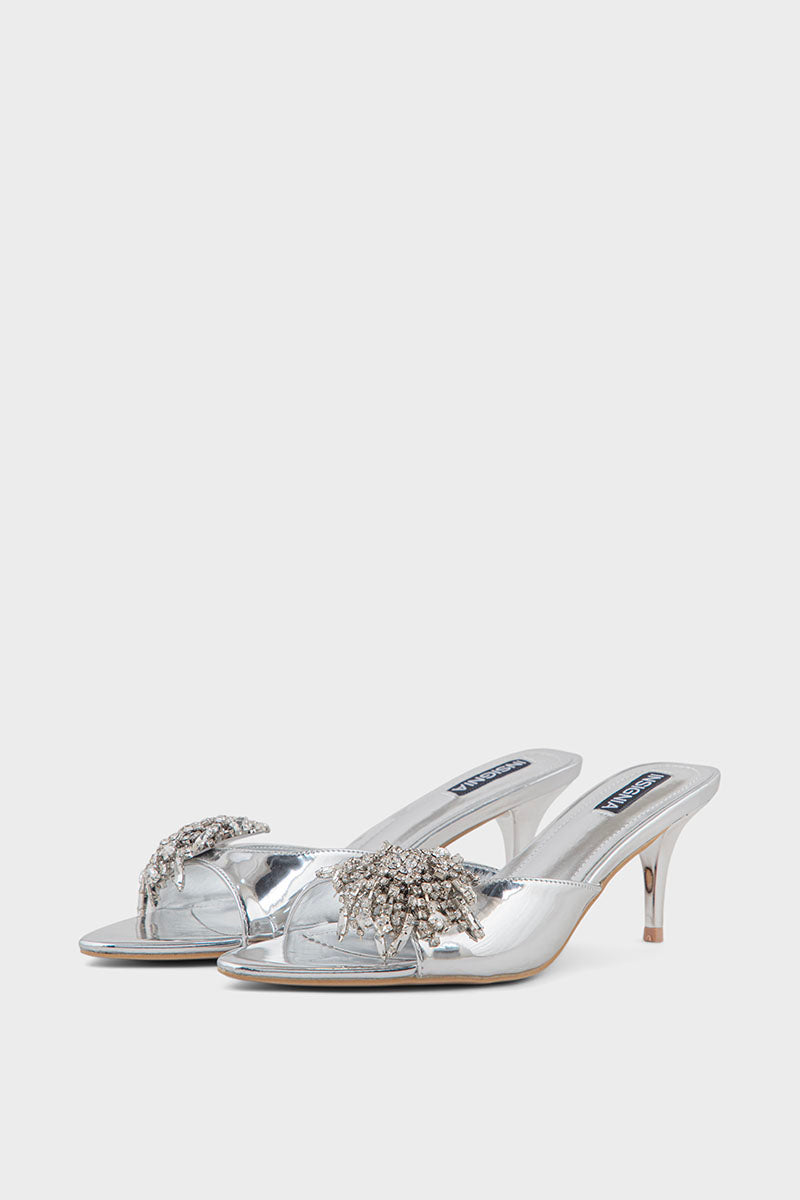 Party Wear Slip On IP0077-Silver