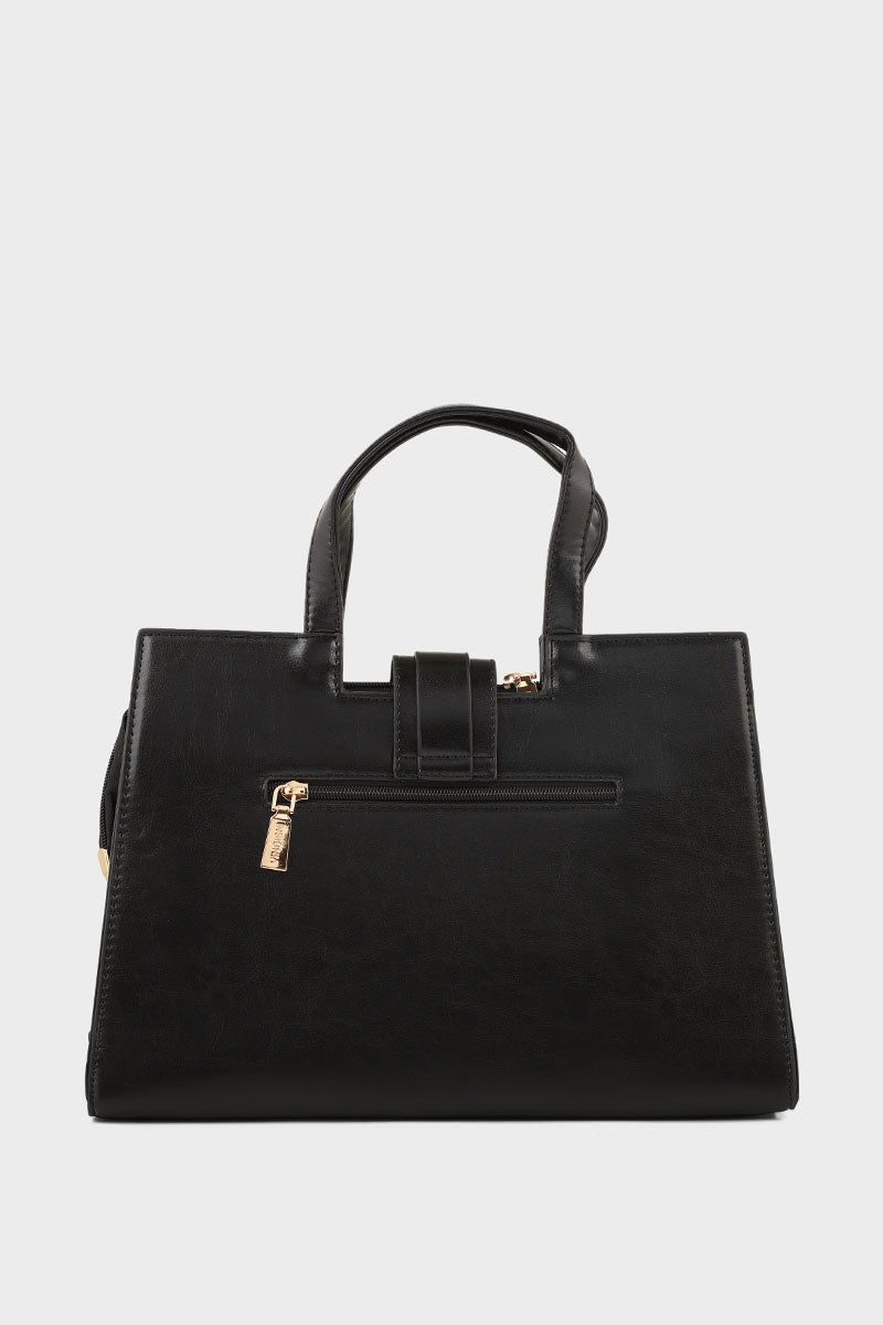 Formal Tote Hand Bags B14965-Black