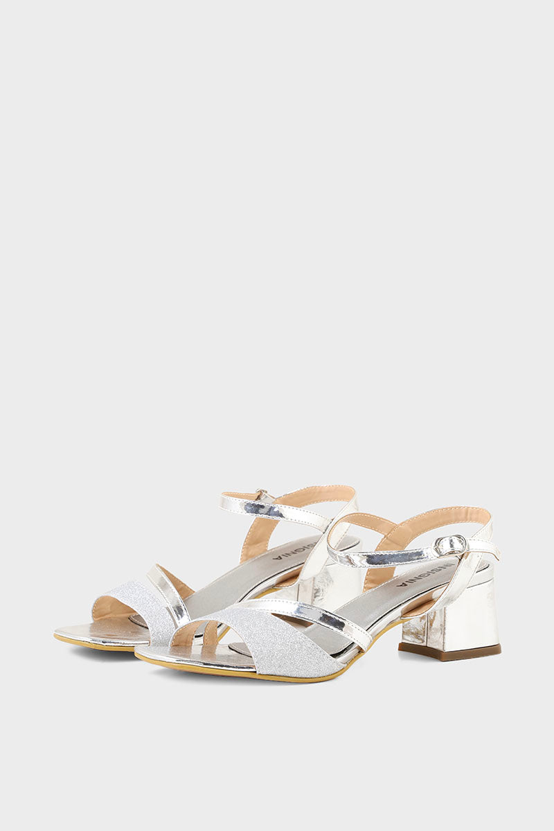 Party Wear Sandal I32848-Silver