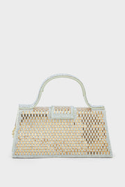 Top Handle Hand Bags BH0046-Golden