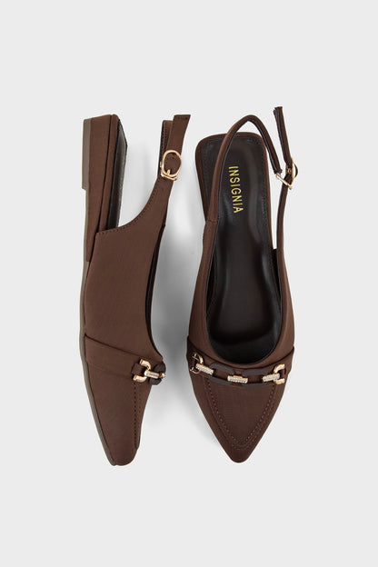 Casual Sling Back IC4008-Brown