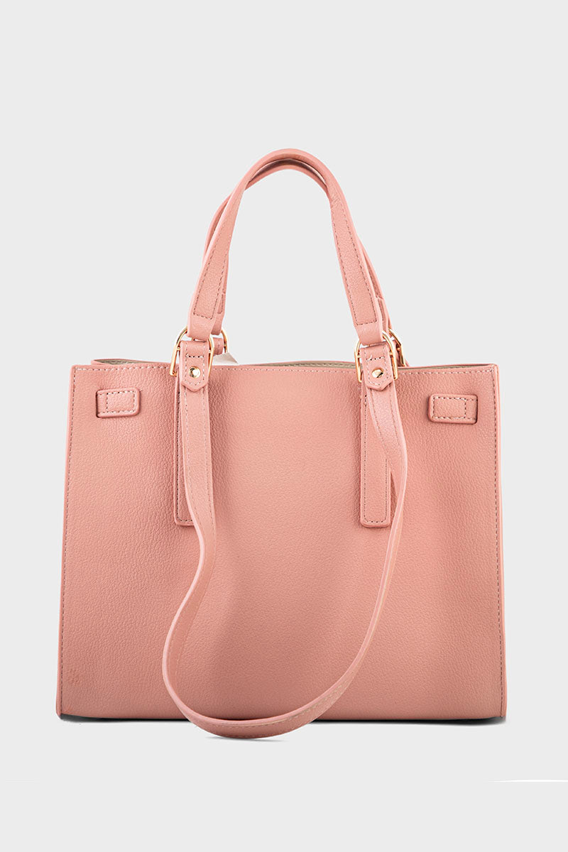 Tote Hand Bags BS2201-Tea Pink
