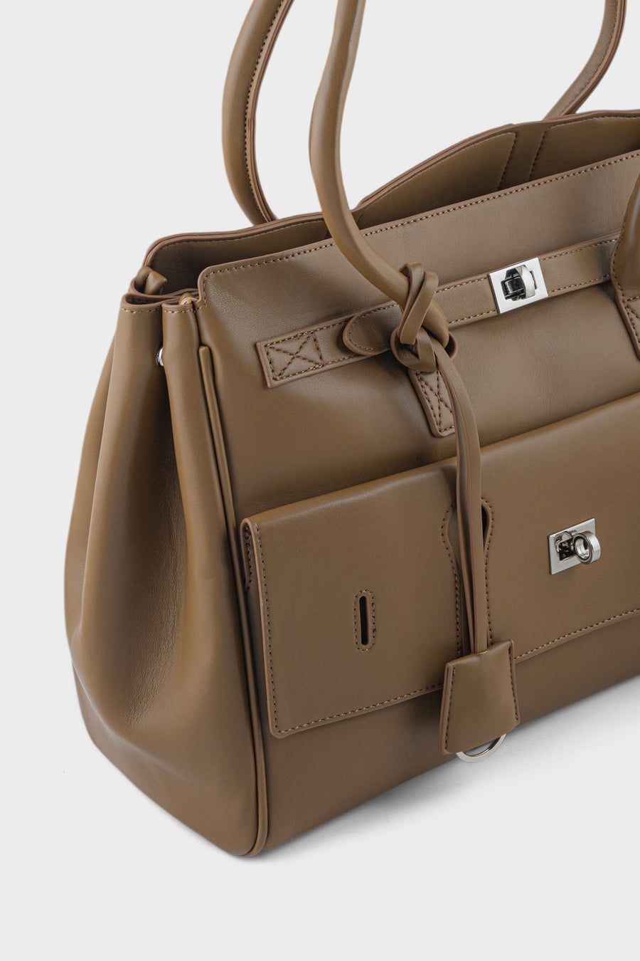 Tote Shoulder Bags BS2215-Brown