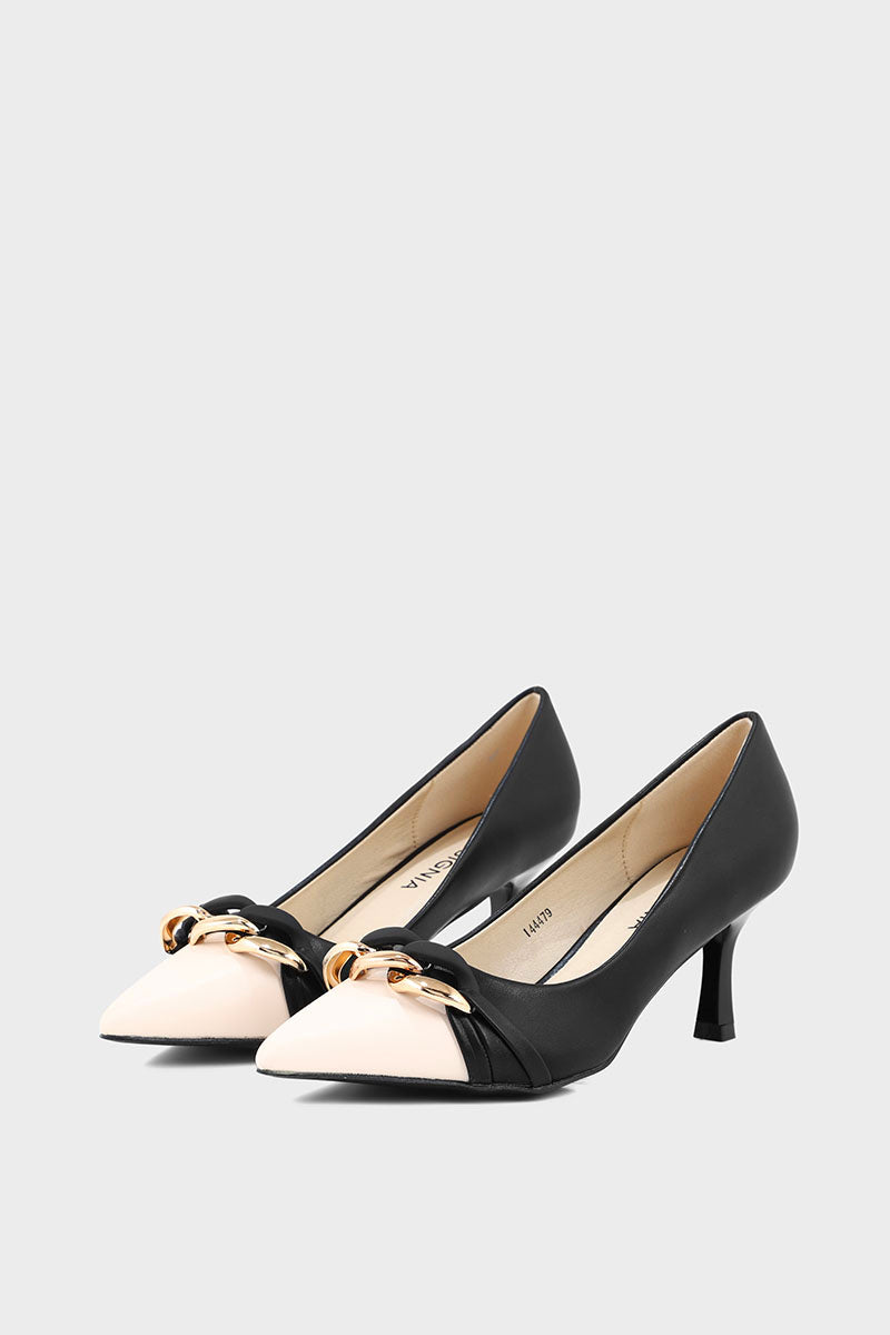 Formal Court Shoes I44479-Black
