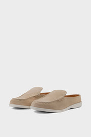 Men Casual Back Open Moccs MC6503-Beige