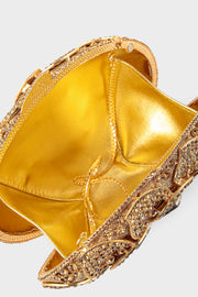 Party Wear Clutch BK4138-Golden