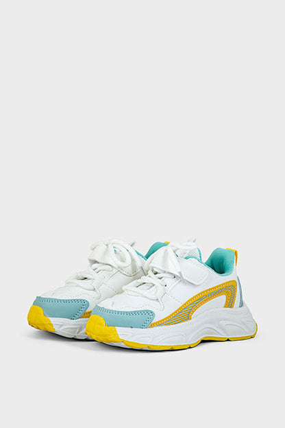 Girls Casual Sneakers GC7506-Yellow