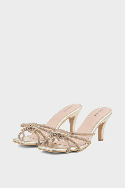 Party Wear Sandal IP2043-Rose Gold