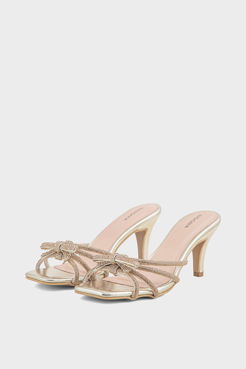 Party Wear Sandal IP2043-Rose Gold
