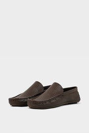 Men Casual Driving Mocs MC4033-Coffee