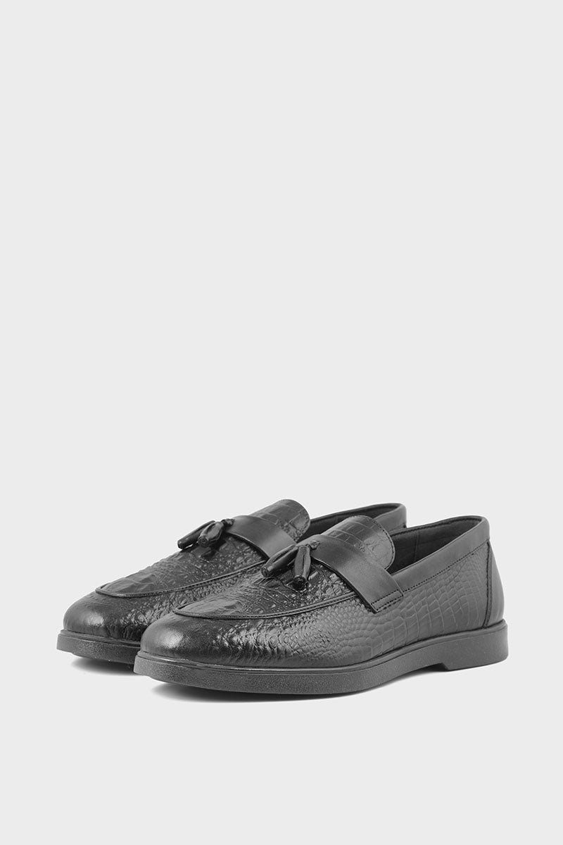 Men Formal Loafers MF7001-Black