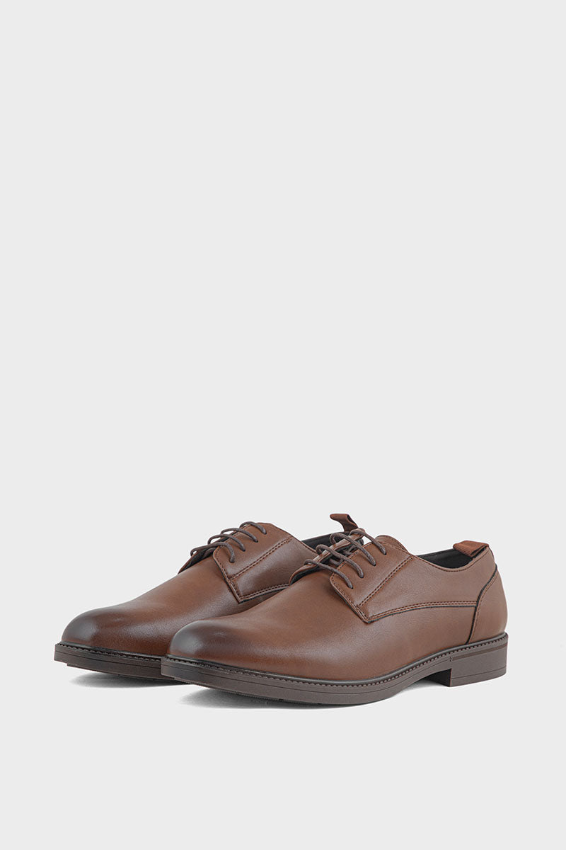 Men Formal Derby MF7507-Brown