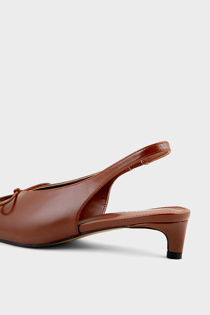 Formal Sling Back IF4076-Dark Brown