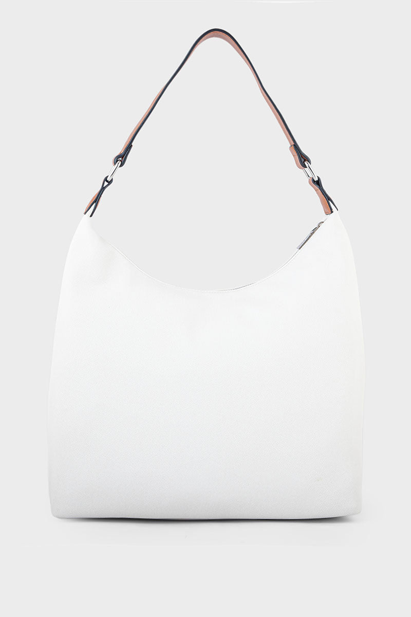 Casual Hobo Hand Bags BH0049-White