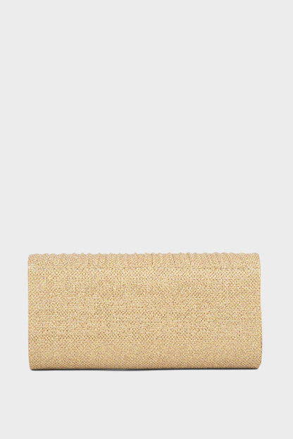 Party Wear Clutch BK4034-Yellow