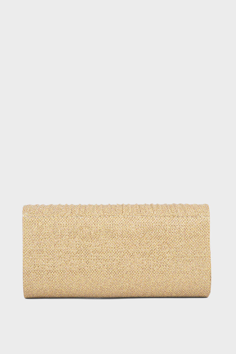 Party Wear Clutch BK4034-Yellow