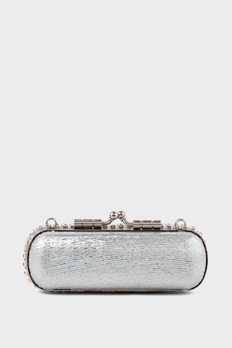 Lipstick Clutch BK4108-Silver