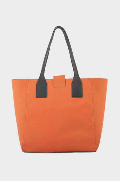 Tote Hand Bags B15151-Brown