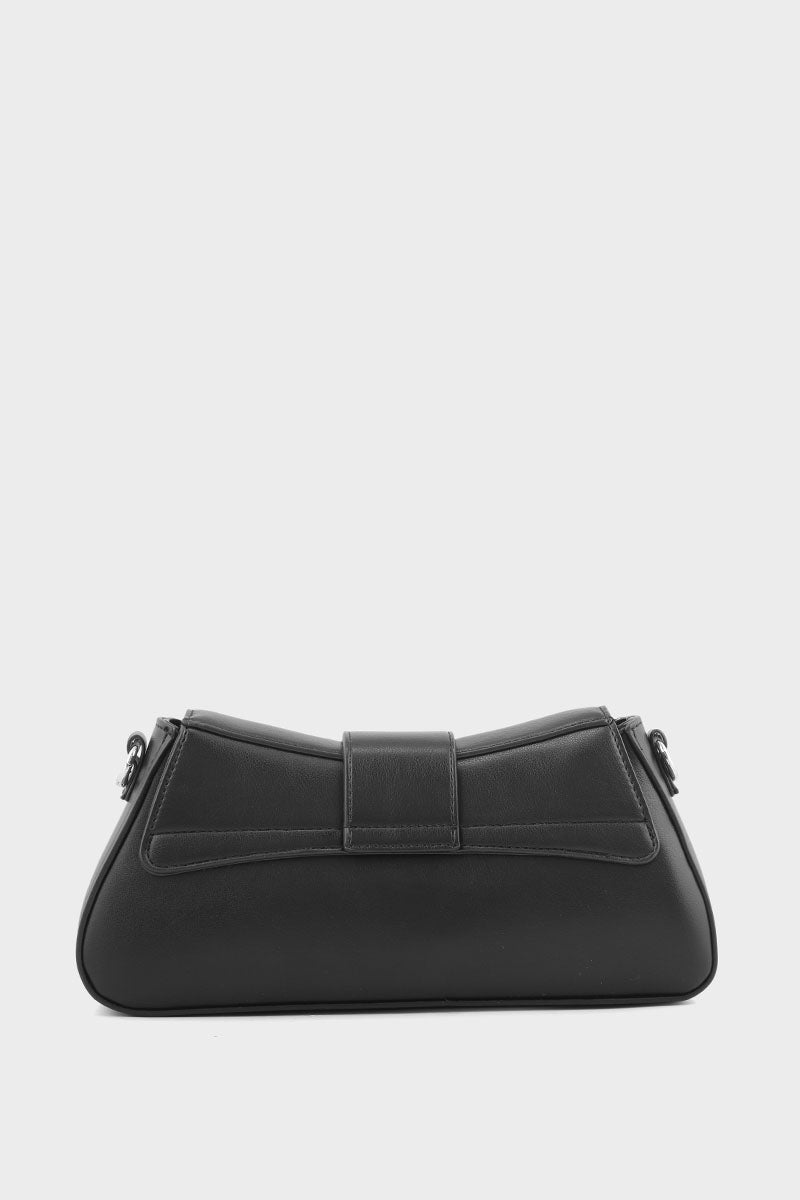 Baguette Shoulder Bags B10520-Black