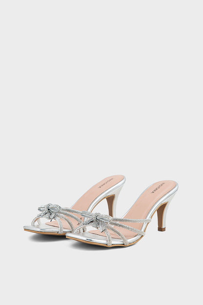 Party Wear Sandal IP2043-Silver