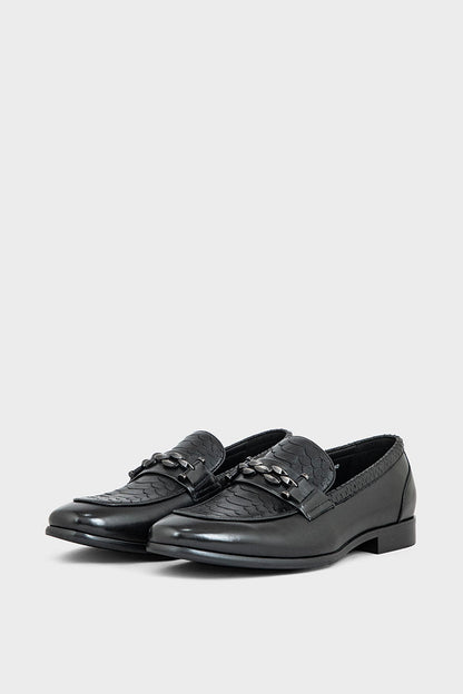 Men Formal Loafers MF7015-Black