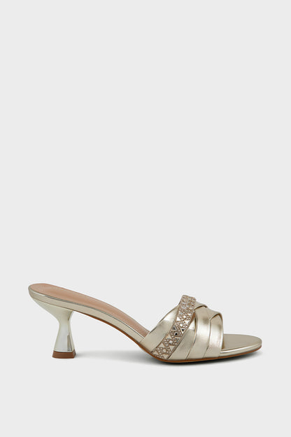 Party Wear Slip On IP0121-Gold