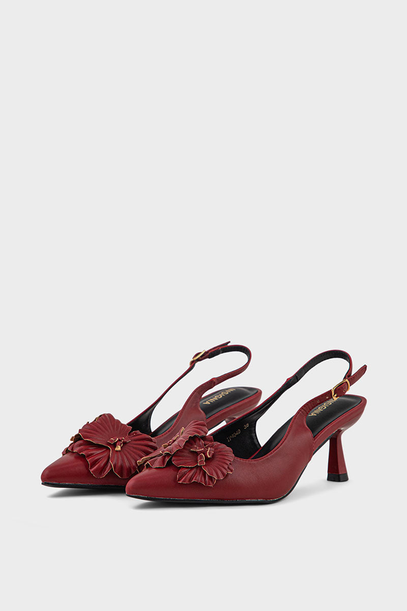 Formal Sling Back IF4049-Maroon
