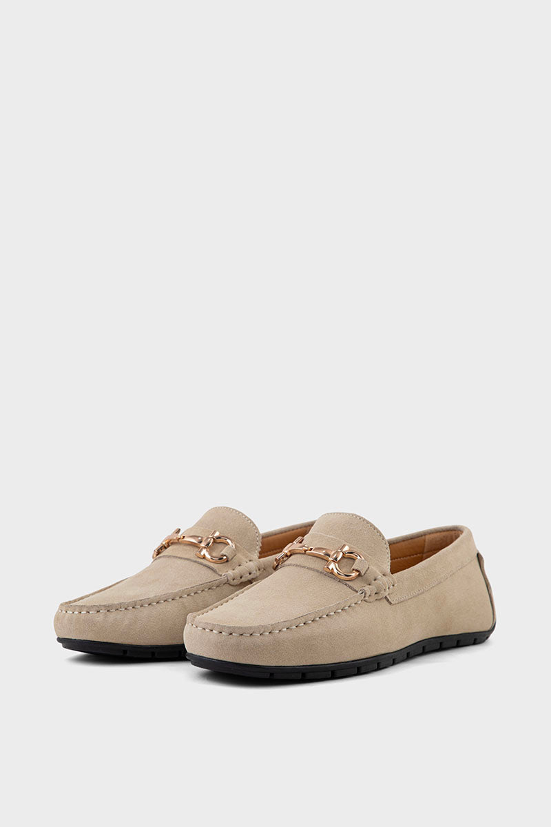Men Casual Driving Mocs MC4031-Beige