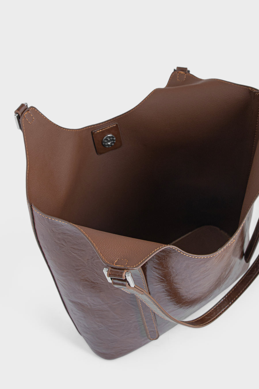 Tote Hand Bags BS2314-Dark Brown