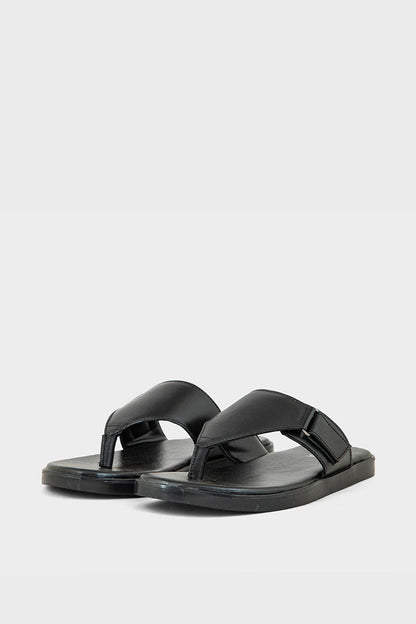 Men Casual Thong MO3014-Black