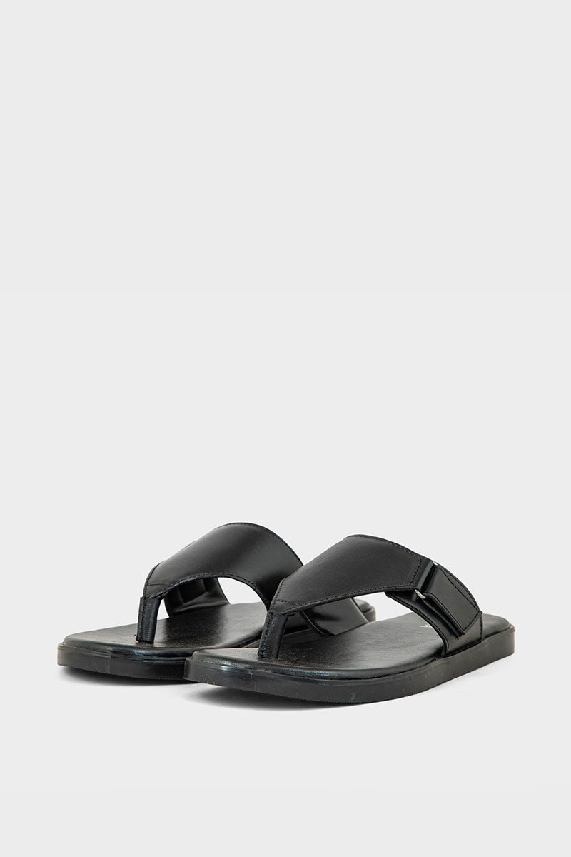 Men Casual Thong MO3014-Black