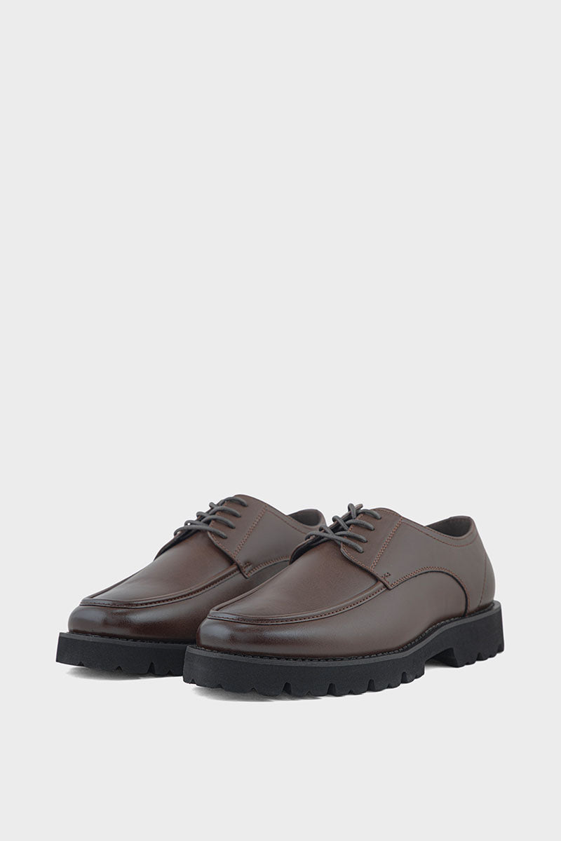 Men Formal Derby MF7506-Coffee