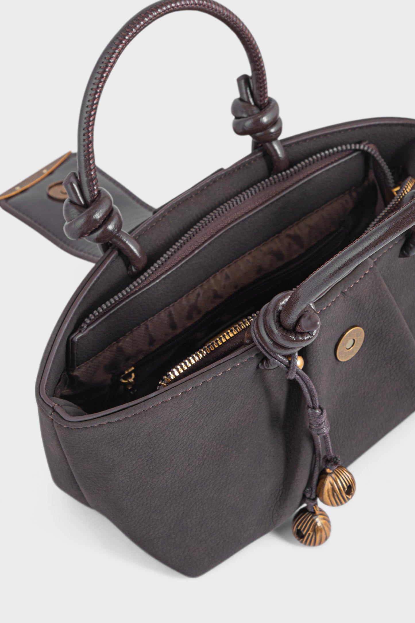 Satchel Shoulder Bags BH0182-Coffee