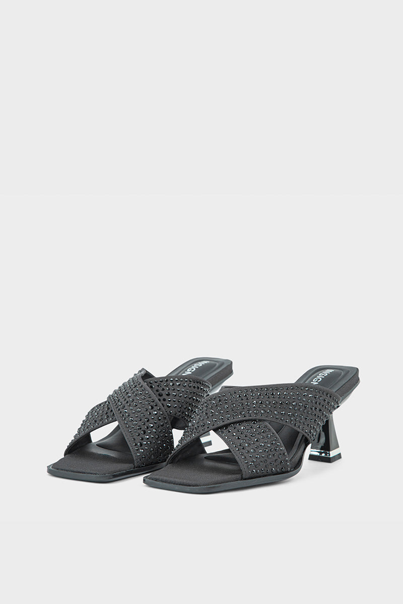 Party Wear Slip On IP0069-Black