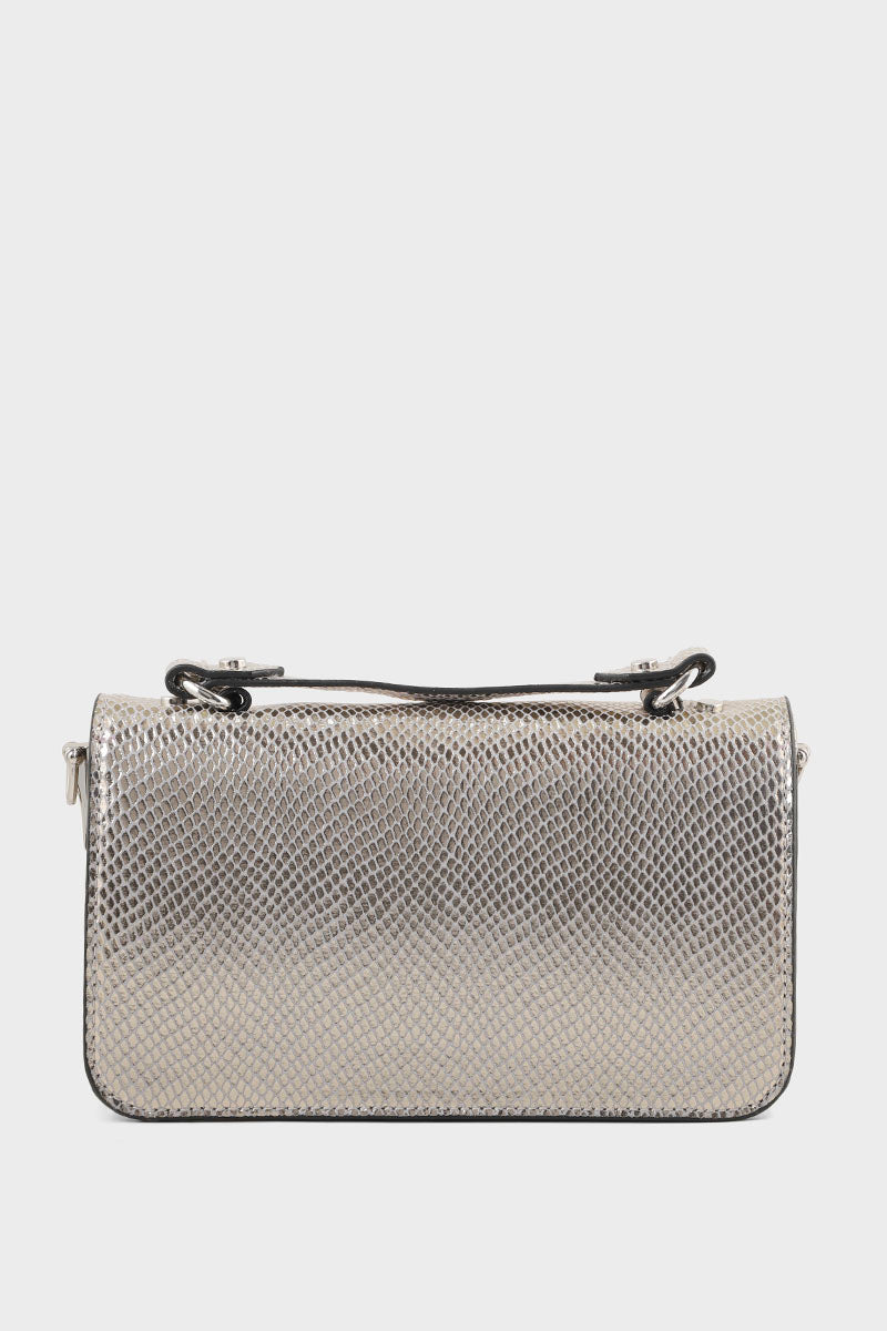 Top Handle Hand Bags BH0015-Silver
