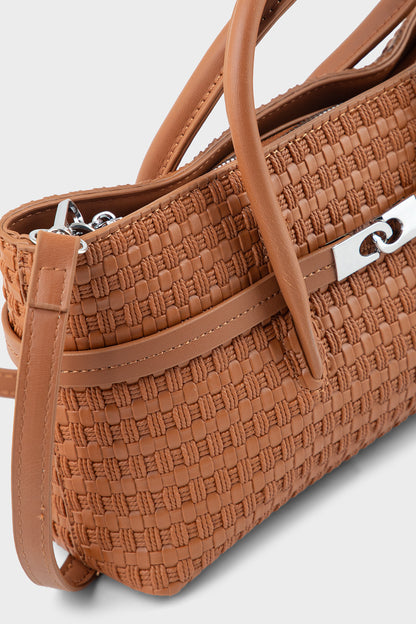 Satchel Shoulder Bags BS2404-Brown
