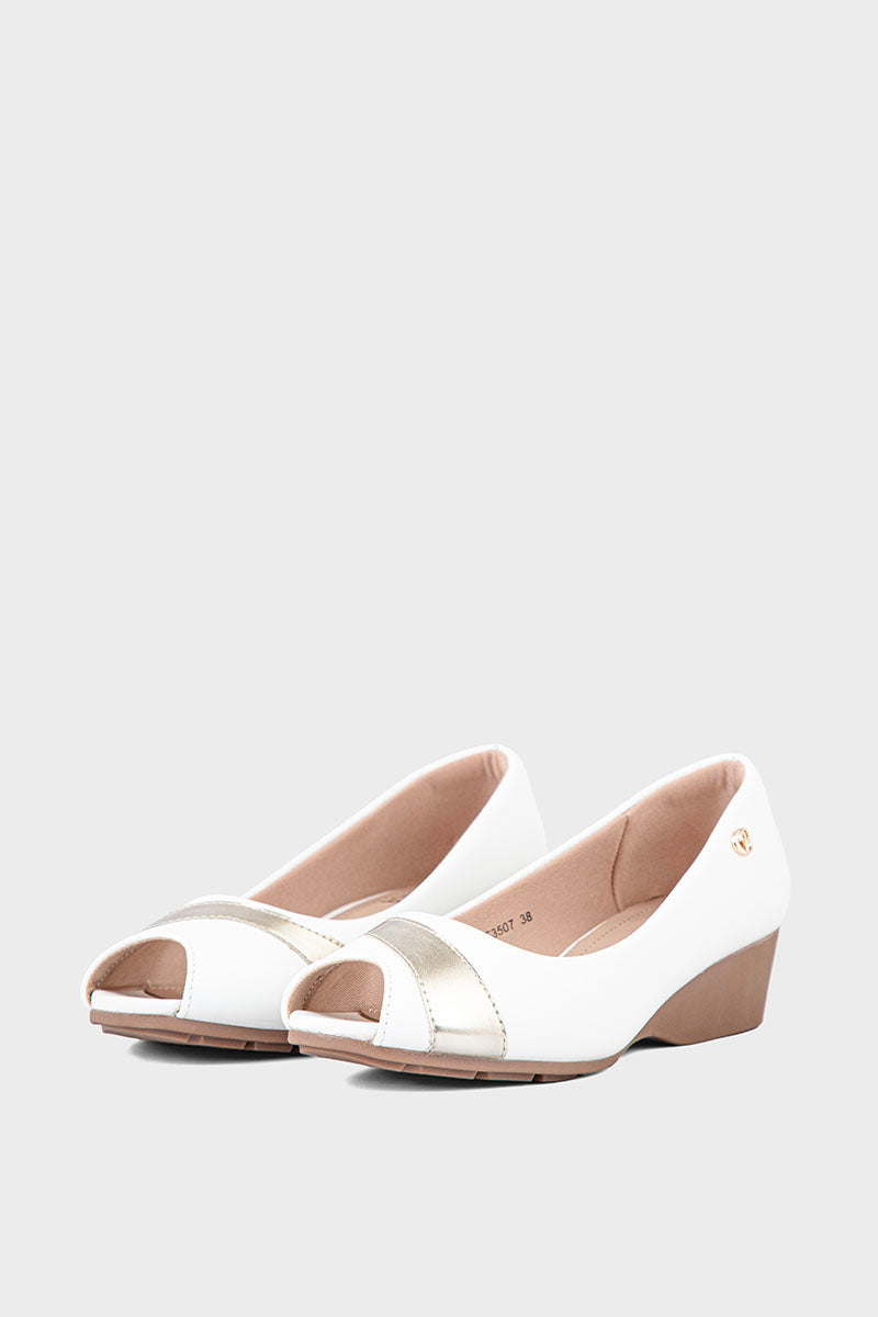 Formal Peep Toes IF3507-White