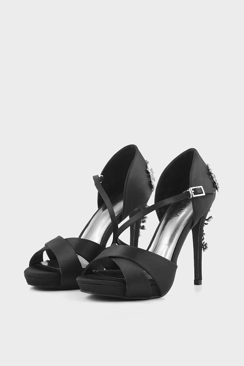 Party Wear Sandal I23710-Black