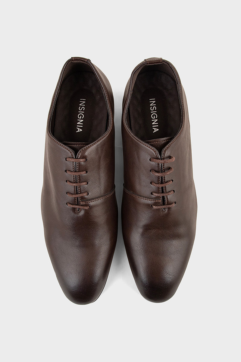 Men Formal Oxford MF8014-Dark Brown