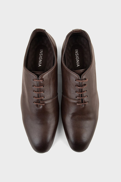 Men Formal Oxford MF8014-Dark Brown