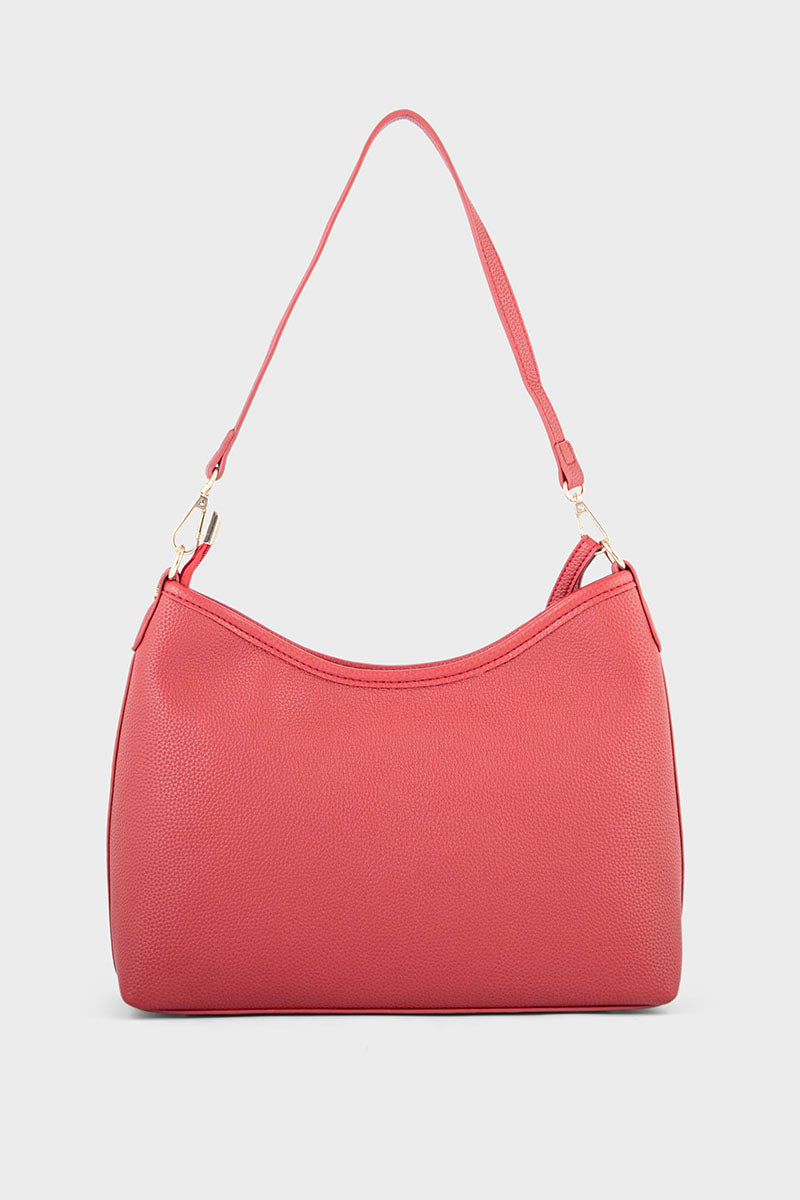 Formal Bagutte Shoulder Bags BS2056-Red