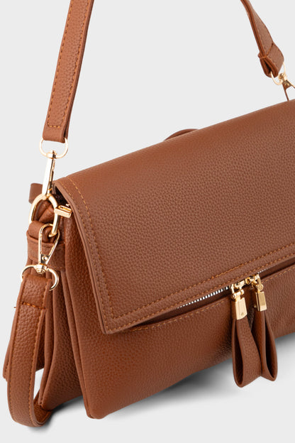 Cross Shoulder Bags BS2299-Tan