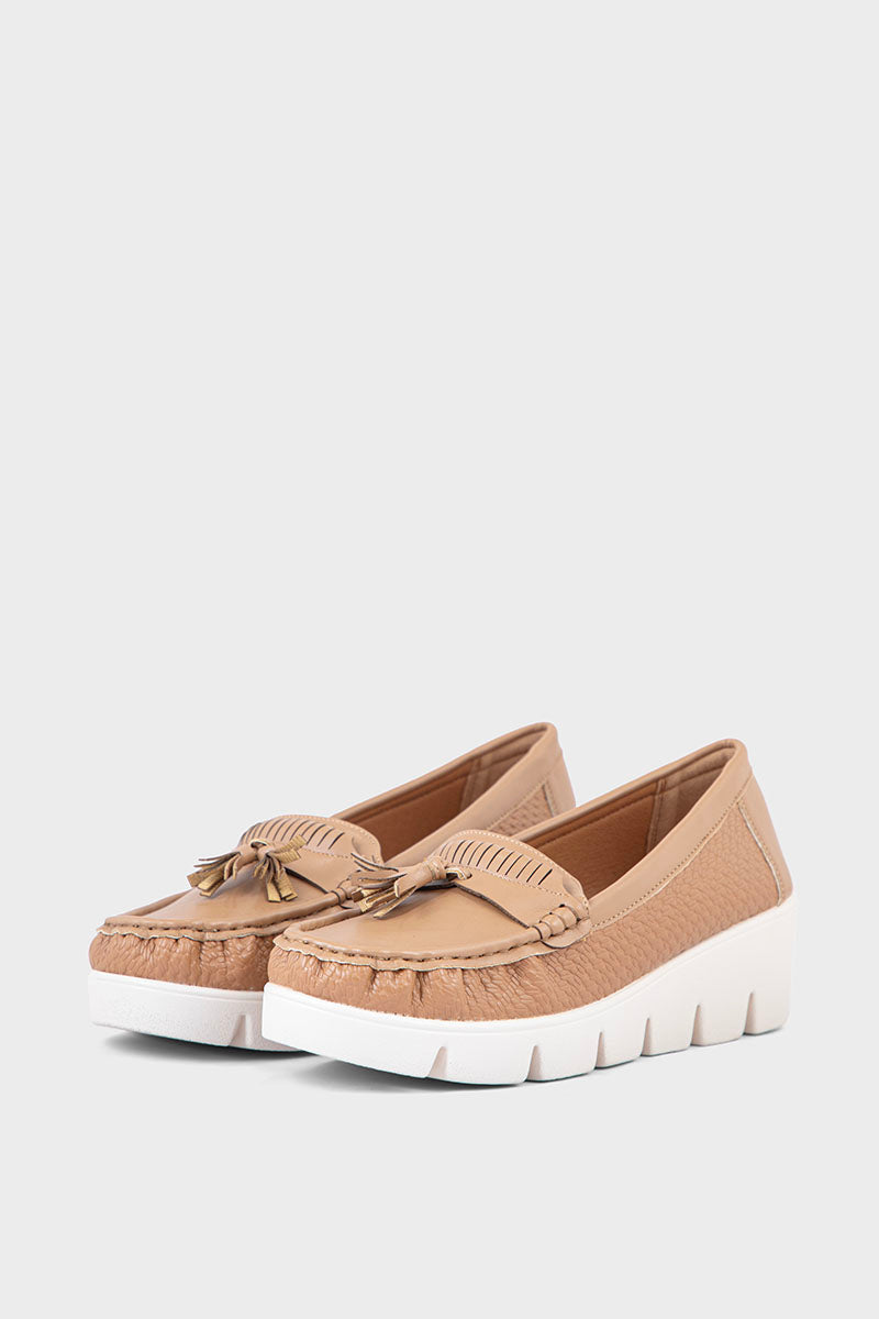 Comfort Moccasin IK7007-Dark Beige