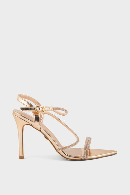 Party Wear Sandal IP2083-Champagne